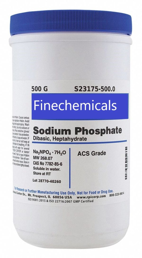 Dibasic Sodium Phosphate, Heptahydrate, Crystal, USP